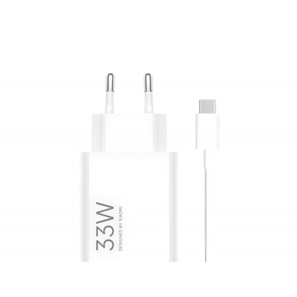 Φορτιστής Xiaomi Charging Combo 33W με Θύρα USB-A και καλώδιο USB-C - White (Blister)