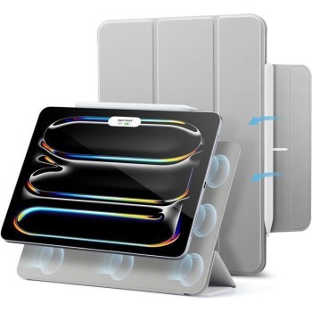 Θήκη Book ESR Rebound Magnetic Series για Apple iPad Pro 13”” 2024 - Grey