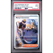 Morty”s Conviction - Temporal Forces - English 2024 - #211/162 - PSA MINT 9 - Pokemon Graded Card