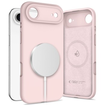 Θήκη Σιλικόνης Tech Protect με Magsafe για iPhone Air - Pink Pearl