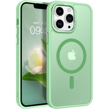 Θήκη Σιλικόνης Orso MagCase Focus για iPhone 13 Pro Max - Spring Green