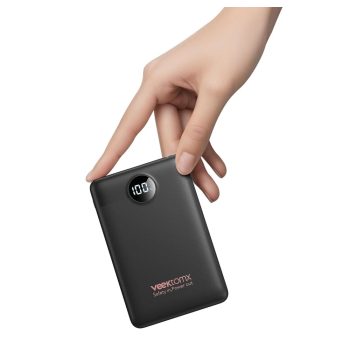 Power Bank Veektomx VT103 10000mAh 22.5W Fast Charging PD / QC 3.0 – Black