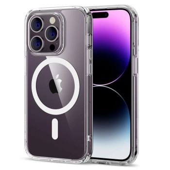 Θήκη Σιλικόνης ESR Classic Hybrid HaloLock MagSafe για Apple iPhone 14 Pro Max - Clear