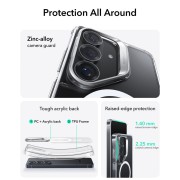 Θήκη Σιλικόνης ESR Classic Hybrid Kickstand με MagSafe για Samsung Galaxy S26 Plus - Clear