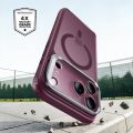 Σκληρή Θήκη ESR Classic Hybrid HaloLock Kickstand για iPhone 18 Pro Max / 17 Pro Max – Frosted Deep Burgundy