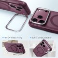 Σκληρή Θήκη ESR Classic Hybrid HaloLock Kickstand για iPhone 18 Pro Max / 17 Pro Max – Frosted Deep Burgundy