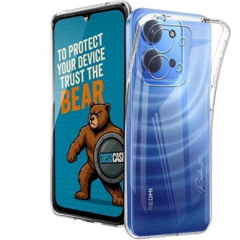 Θήκη Σιλικόνης Orso Crystal Gel για Xiaomi Redmi 15C – Διάφανη