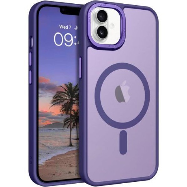 Θήκη Orso MagCase Focus για iPhone 16 Plus - Frosted Purple