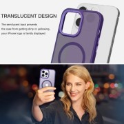 Θήκη Orso MagCase Focus για iPhone 16 Plus - Frosted Purple