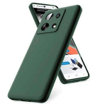 Θήκη Σιλικόνης Orso Silk Forest Green για Xiaomi Redmi 15C – Πράσινη