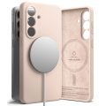 Θήκη Σιλικόνης  Ringke με Magsafe για Samsung Galaxy S26  - Pink Sand