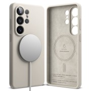 Θήκη Σιλικόνης Ringke με Magsafe για Samsung Galaxy S26 Ultra - Stone