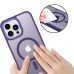Θήκη Σιλικόνης Orso Focus Magsafe για iPhone 14 Pro Max - Frosted Purple