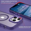Θήκη Σιλικόνης Orso Focus Magsafe για iPhone 14 Pro Max - Frosted Purple