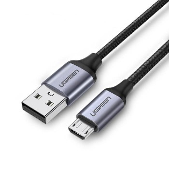 Καλώδιο Φόρτισης UGREEN από USB σε Micro USB 1m - Gray