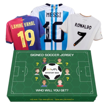 MVPS Soccer Memorabilia Mystery Jersey Box
