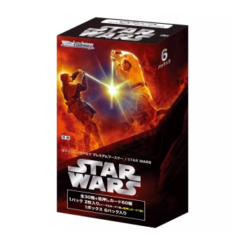 Japanese Star Wars: JWeiss Schwarz Premium Booster Box (6 packs)