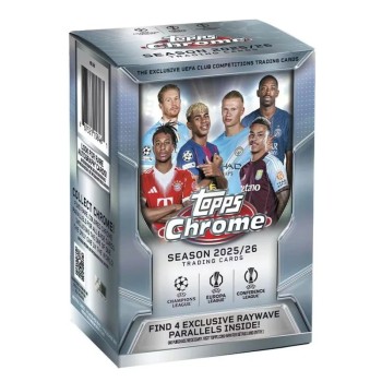 Topps: Chrome -  2025/2026 UEFA Club Competitions (UCC) Soccer - Value Box 