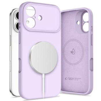 Θήκη Σιλικόνης Tech-Protect με Magsafe για iPhone 17 - Mauve