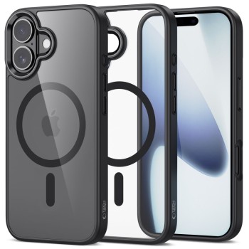 Θήκη Σιλικόνης Tech-Protect Magmat με Magsafe για iPhone 17 - Clear Black