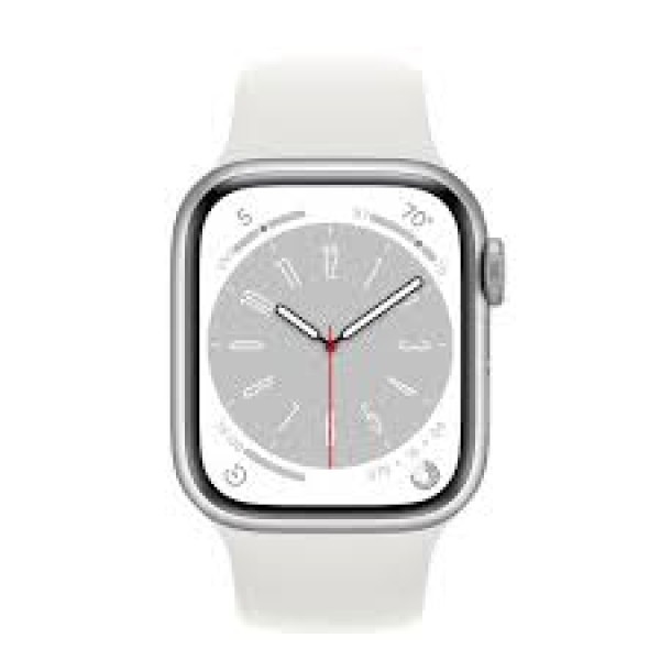 Refurbished Apple Watch Series 8 GPS 45mm Aluminum - Silver ( Grade A )