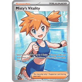 Misty”s Vitality (ME05: Pitch Black 111) (Ultra Rare) English - Near Mint