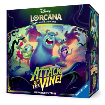 Disney Lorcana TCG – Attack of the Vine Illumineer’s Trove (8 Boosters) - English Language