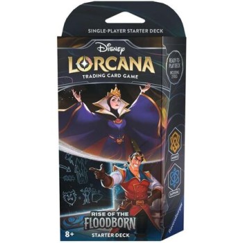 Disney Lorcana TCG: Rise of the Floodborn - Starter Deck (Amber & Sapphire)