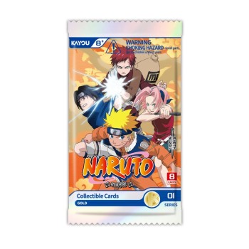 Naruto TCG: Smriti Collectible Cards - Earth Scroll - Gold Booster Pack