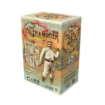 Sports Trading Cards Topps Allen & Ginter Baseball 2026 – Value Box (8 Packs) – English