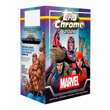 Topps Chrome: Marvel comics PC -  Value Box 2026 (8 Packs)