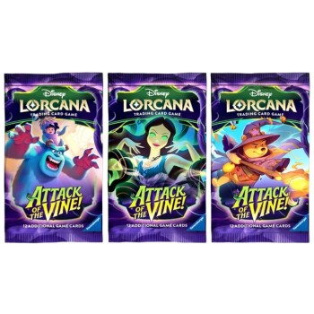 Disney Lorcana TCG: Attack of the Vine - Booster pack (12 Cards)