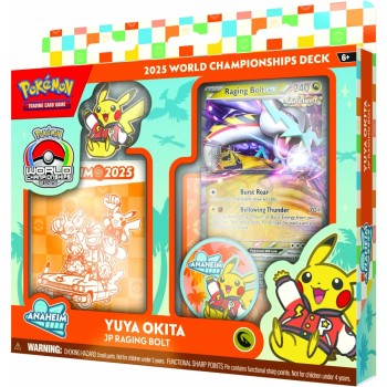 Pokemon TCG:  2025 World Championship Deck Box - JP Raging Bolt