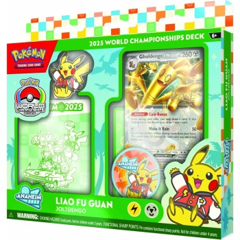 Pokemon TCG: 2025 World Championship Deck Box - Gholdengo