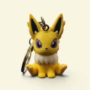 Pokémon 3D Printed Keychain - Jolteon