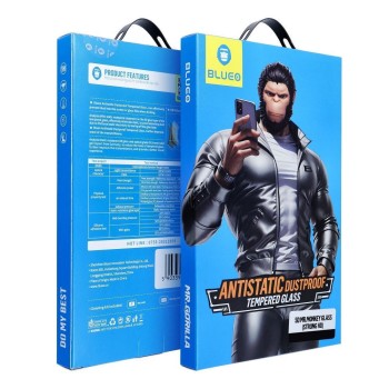 Tempered Glass Mr.Monkey Full Cover Full Glue 5D 9H 0.26mm Strong HD για Samsung Galaxy S26 Ultra - Black 