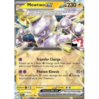 Mewtwo ex Stamped (Play! Pokémon Prize Pack Series Five 058) (Double Rare) English - Near Mint