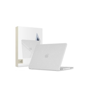 Tech-Protect SmartShell Θήκη για Apple MacBook Neo 13 2026 - Clear Glitter