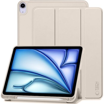Θήκη Τάμπλετ Tech-Protect SC Pen Smart Flip Cover για iPad Air 10.9” / iPad Air 11” - Beige