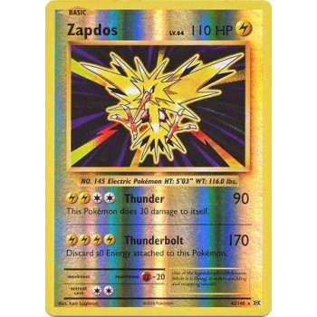 Zapdos (Evolutions 42/108) (Reverse Holo) English - Near Mint