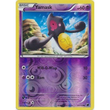 Yamask (Plasma Freeze 55/116) (Reverse Holo) English - Excellent