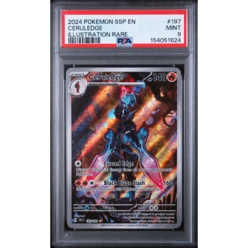 Ceruledge #197 - Surging Sparks 2024 - Illustration Rare - PSA 9 MINT - English