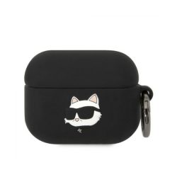 Θήκη Σιλικόνης Karl Lagerfeld 3D Logo NFT Choupette Head για Apple AirPods Pro 2 - Black