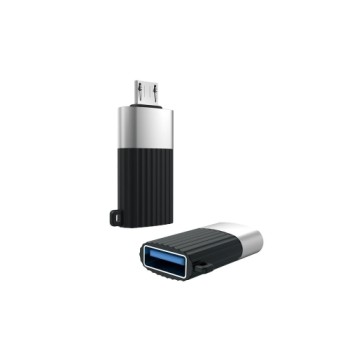  Μετατροπέας XO micro USB male σε USB-A female 