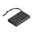 PowerBank Veger MagOn Wireless MagSafe Fast Charge 10000mAh 15W με Θύρα USB-A και Θύρα USB-C Power Delivery  - Black
