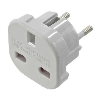 Αντάπτορας Ταξιδιού Power Plug Adapter UK -> EU 