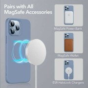 Θήκη Σιλικόνης ESR Cloud Soft HaloLock MagSafe για Apple iPhone 13 Pro - Blue
