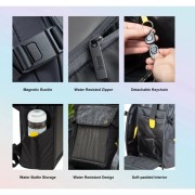 Τσάντα Πλάτης Divoom Innovative Smart LED - Black