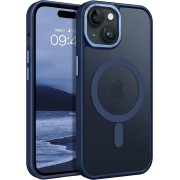 Θήκη Σιλικόνης Orso Focus με Magsafe για iPhone 14/13 - Frosted Blue