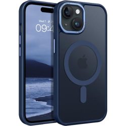 Θήκη Σιλικόνης Orso Focus με Magsafe για iPhone 14/13 - Frosted Blue
